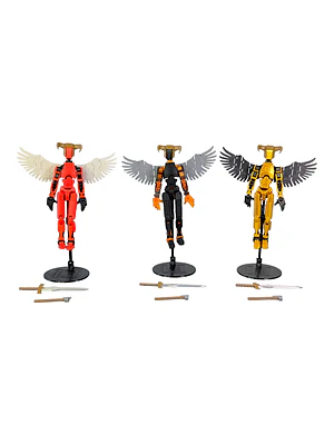 PACK 3 GUERREROS ALADOS + ACCESORIOS - TITAN 13 -MISION 13