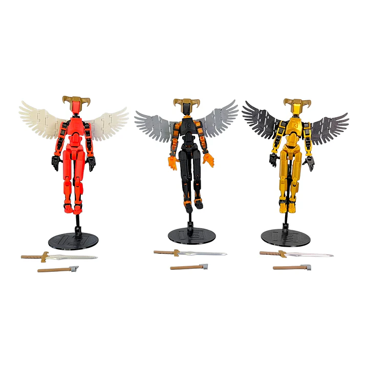 PACK 3 GUERREROS ALADOS + ACCESORIOS - TITAN 13 -MISION 13 1