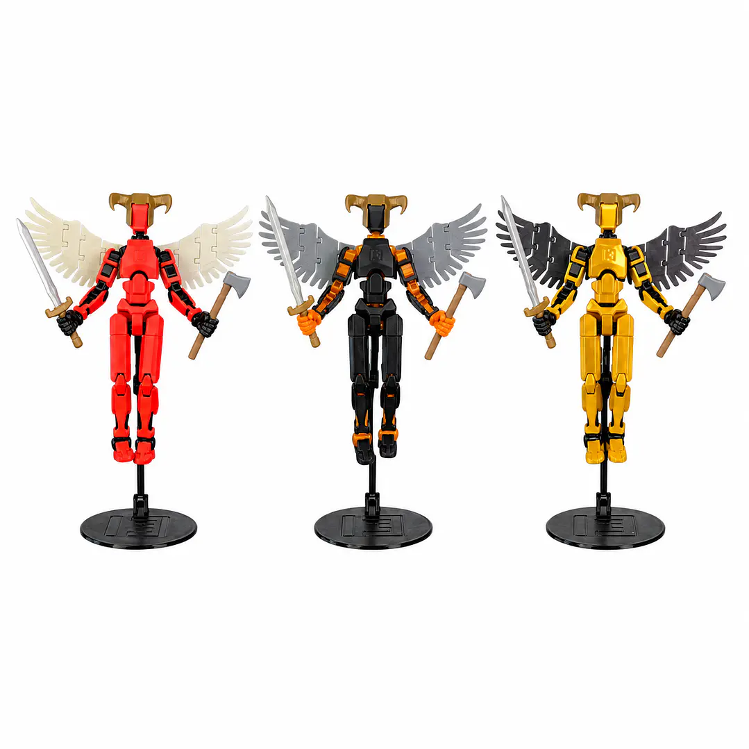 PACK 3 GUERREROS ALADOS + ACCESORIOS - TITAN 13 -MISION 13 2
