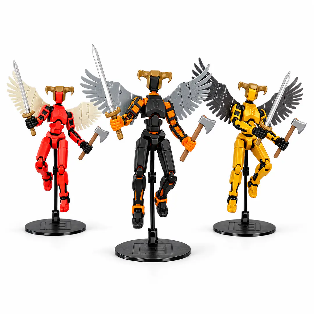 PACK 3 GUERREROS ALADOS + ACCESORIOS - TITAN 13 -MISION 13 3