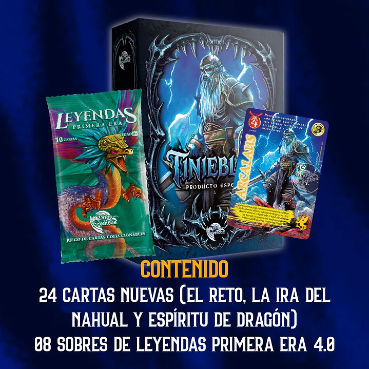 PREVENTA PRODUCTO ESPECIAL HALLOWEEN - TINIEBLAS + 1 BUY A BOX 4