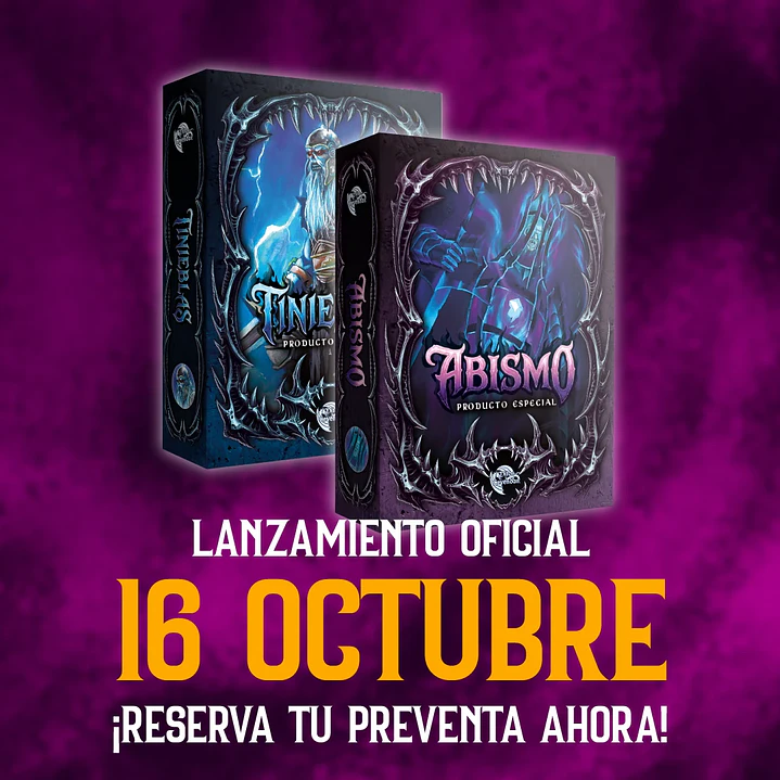 PREVENTA PRODUCTO ESPECIAL HALLOWEEN - ABISMO + 1 BUY A BOX 10