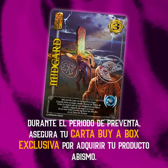 PREVENTA 3 PRODUCTO ESPECIAL HALLOWEEN - ABISMO + 3 BUY A BOX 4