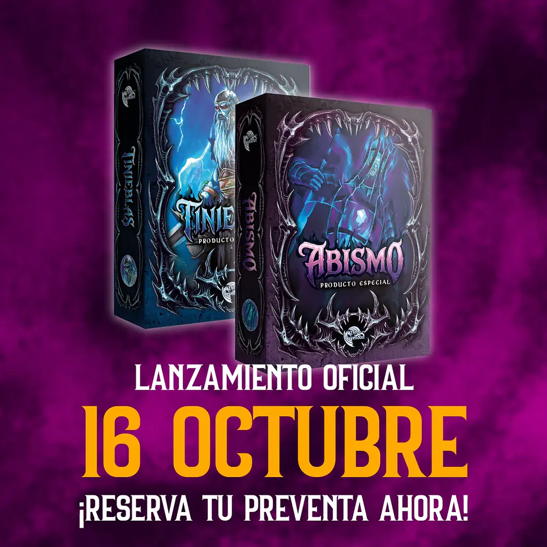 PREVENTA 3 PRODUCTO ESPECIAL HALLOWEEN - ABISMO + 3 BUY A BOX 10