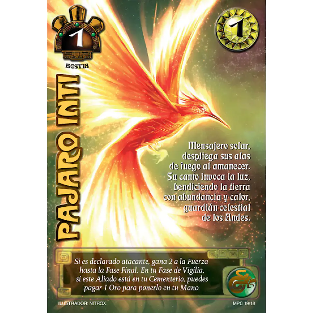 PAJARO INTI (MP1 - PROMOCIONAL) 1