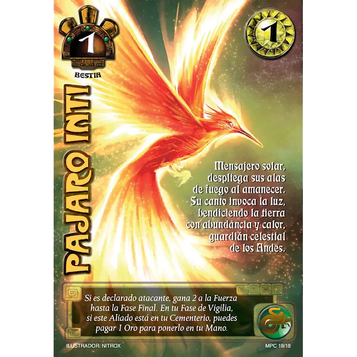 PAJARO INTI (MP1 - PROMOCIONAL) 1