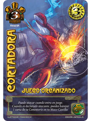 CORTADORA - JUEGO ORGANIZADO