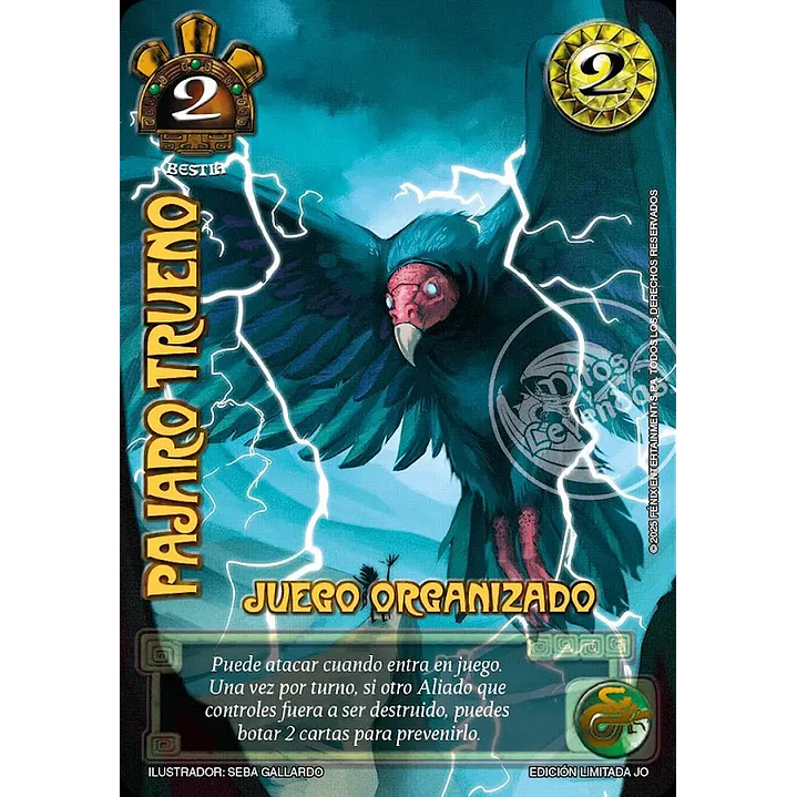 PAJARO TRUENO - JUEGO ORGANIZADO 1