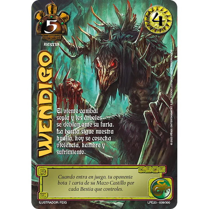 WENDIGO (LPE3.0 - MR) - SINGLES MITOS Y LEYENDAS 1