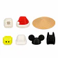 TITAN 13 – PACK X3 TITANES + SOMBREROS + 18 PARES DE MANOS - Miniatura 6