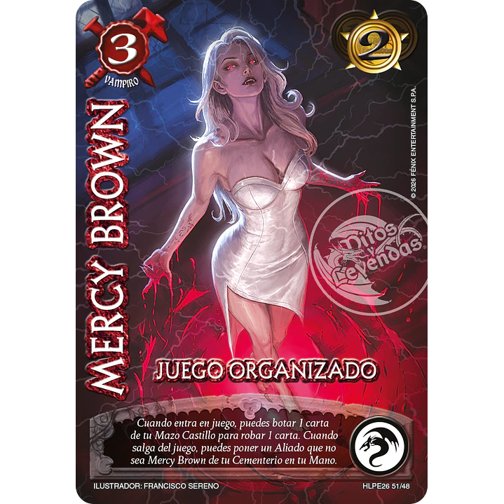 MERCY BROWN - JUEGO ORGANIZADO 1