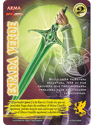 ESPADA VERDE - KIT TINIEBLAS