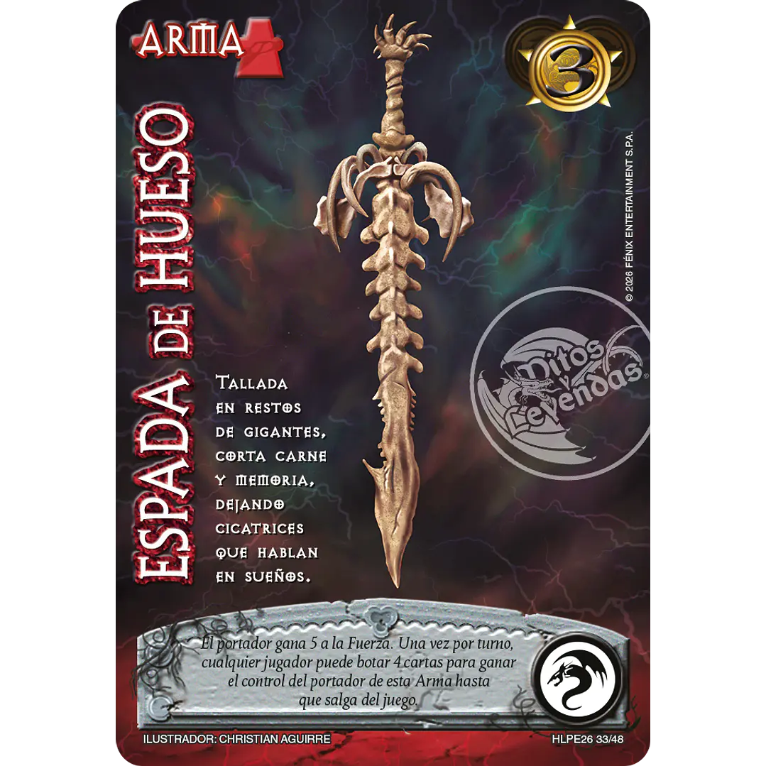 ESPADA HUESO - KIT ABISMO 1