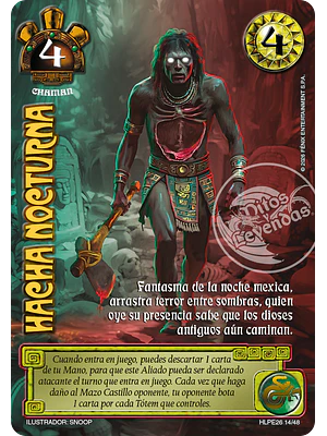 HACHA NOCTURNA - KIT TINIEBLAS