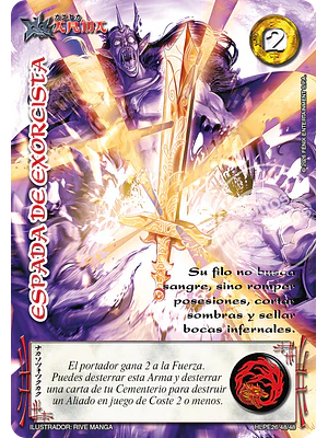 ESPADA DE EXORCISTA - KIT ABISMO