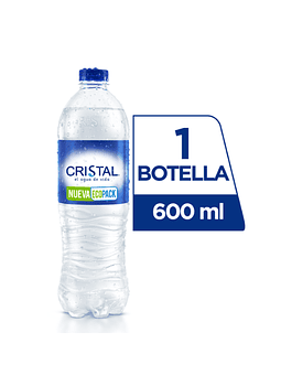 Agua Cristal EcoPack x 1 lt