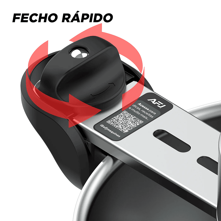 Panela para Mexer Doces Susan Pro Inox 28cm - A Brigadeirinha 7