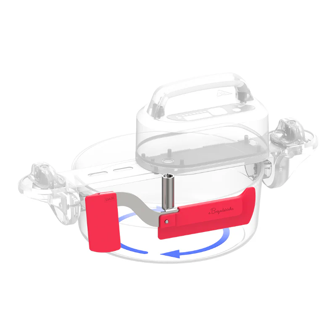 Panela para Mexer Doces Suzan Pro Alumínio 32cm 12