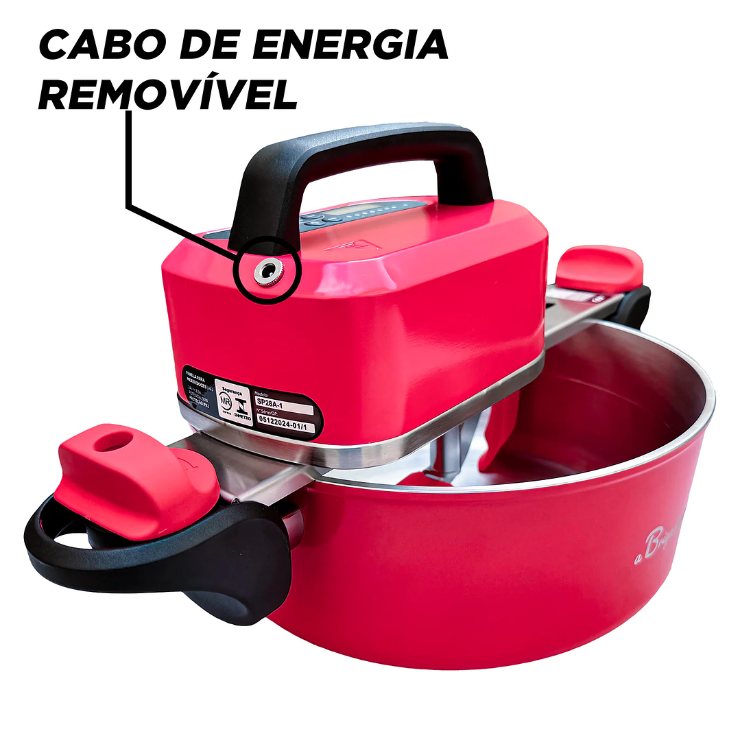 Panela para Mexer Doces Suzan Pro Alumínio 32cm 5