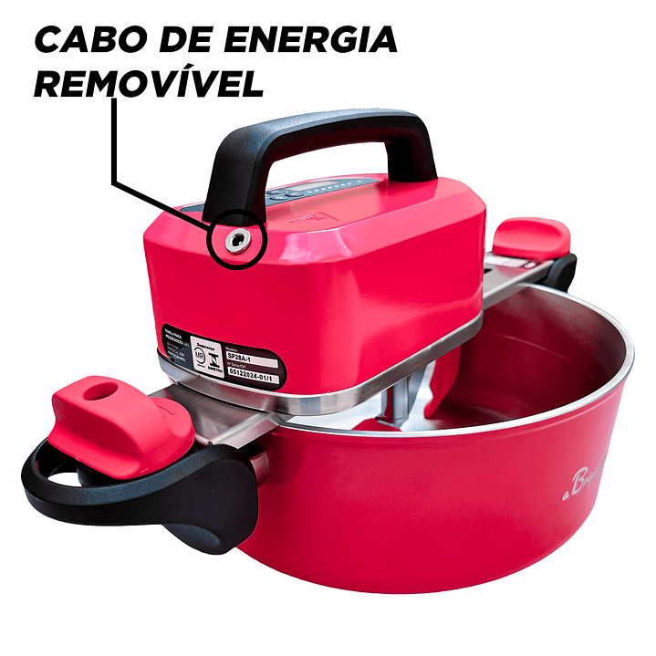 Panela para Mexer Doces Suzan Pro Alumínio 32cm 5