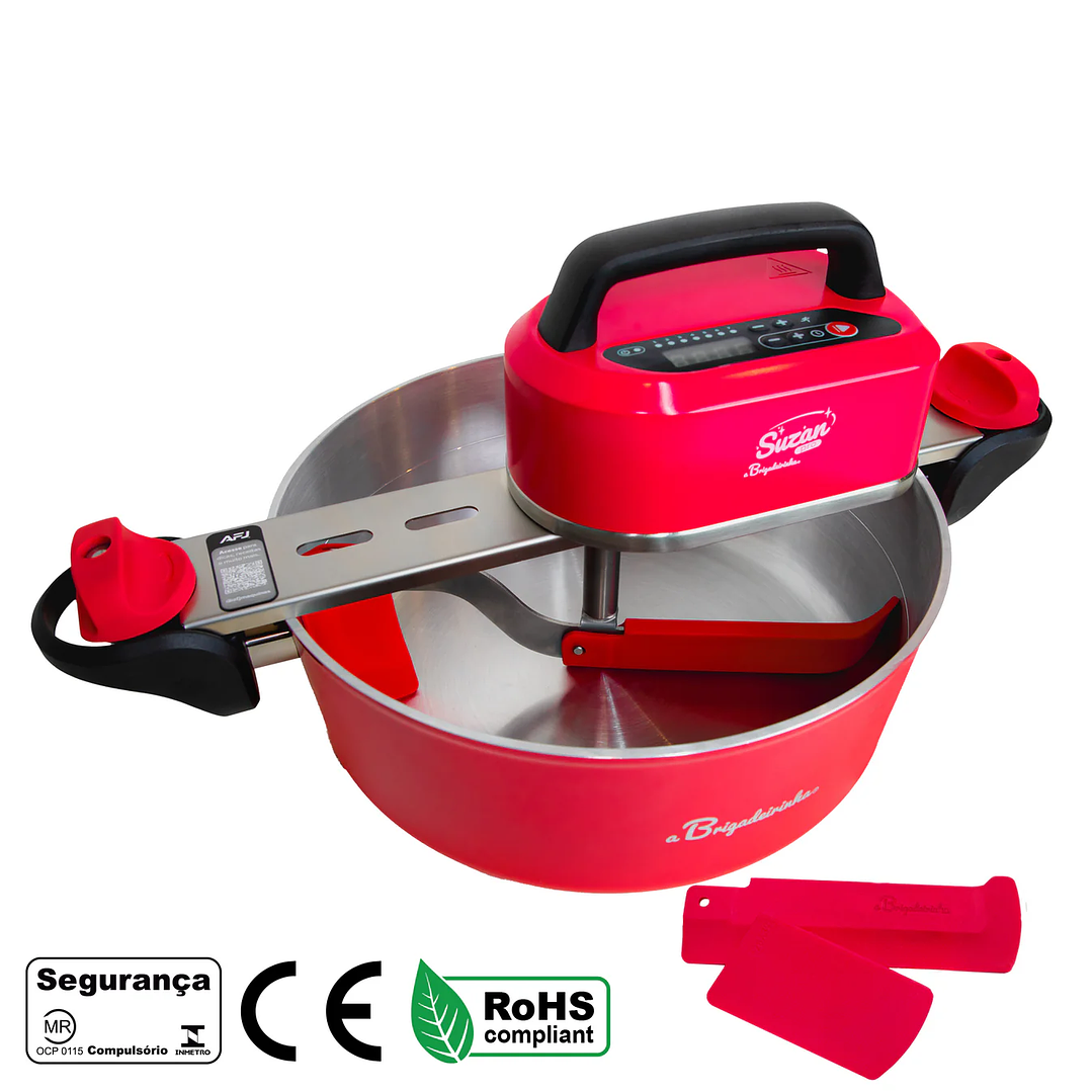 Panela para Mexer Doces Suzan Pro Alumínio 32cm 1