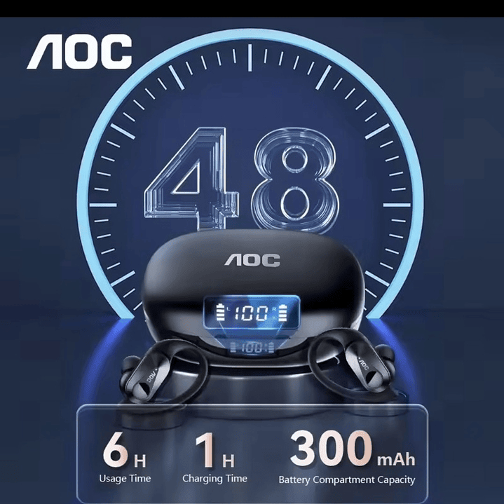 Audífonos Inalámbricos AOC  ACT3521  OWS  5