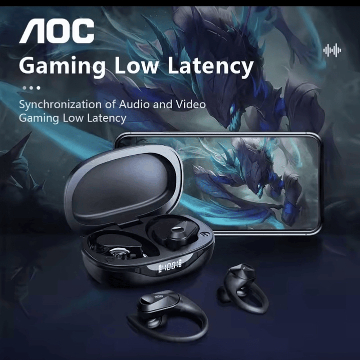 Audífonos Inalámbricos AOC  ACT3521  OWS  7