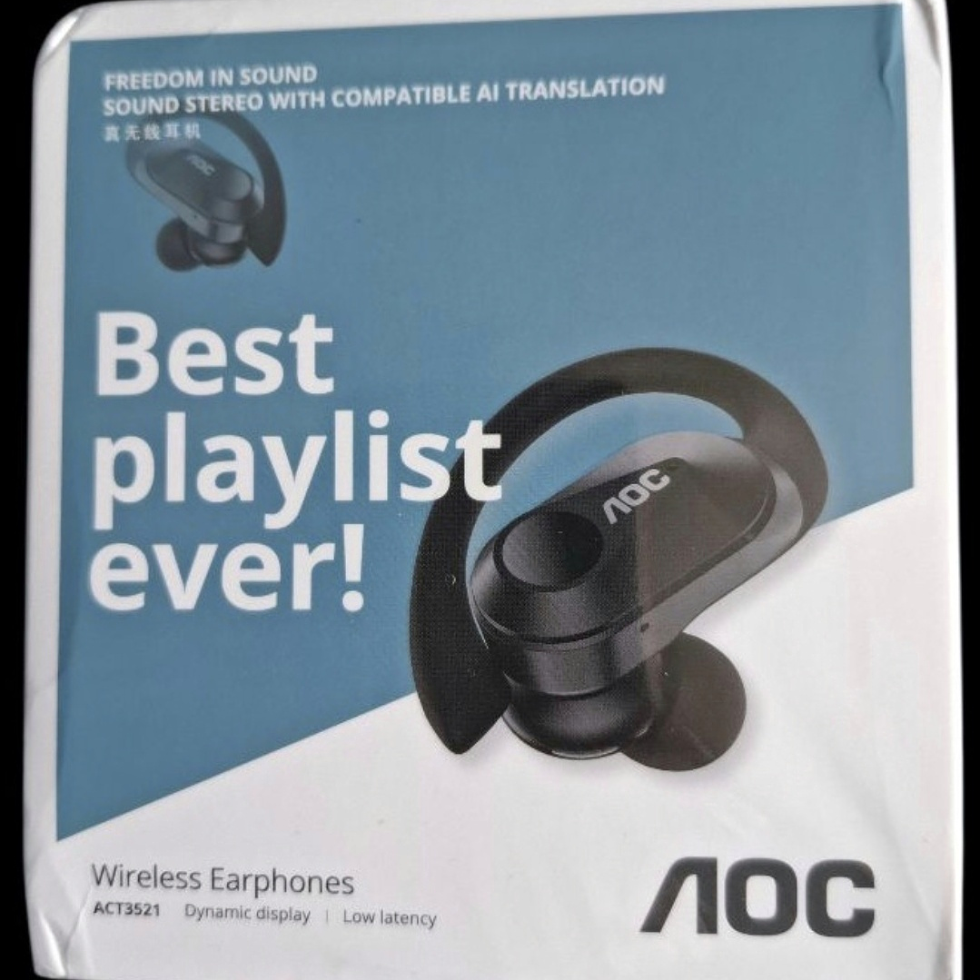 Audífonos Inalámbricos AOC  ACT3521  OWS  9