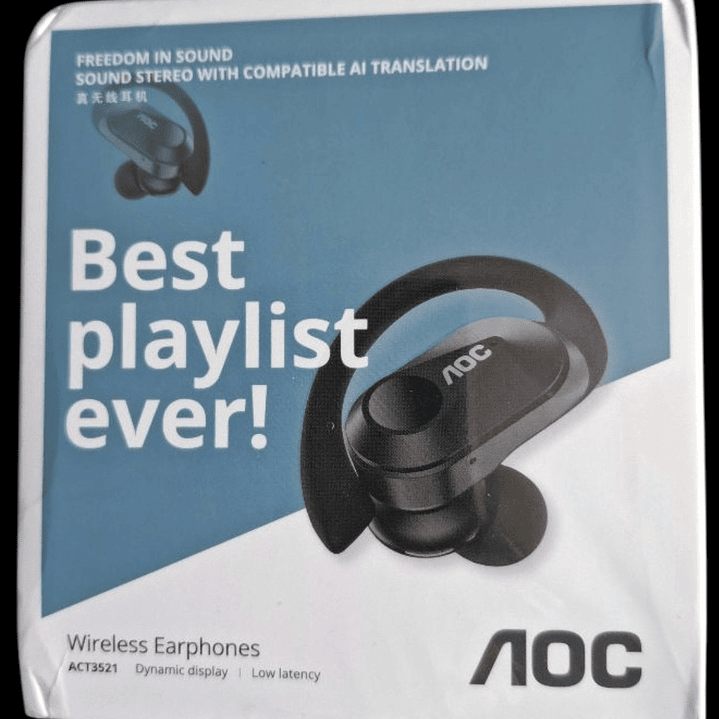 Audífonos Inalámbricos AOC  ACT3521  OWS  9