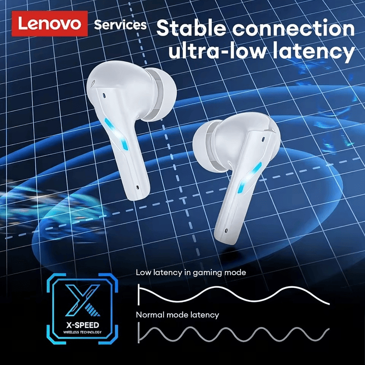 Audífonos Inalámbricos LENOVO SERVICES  GT 100  TWS  6