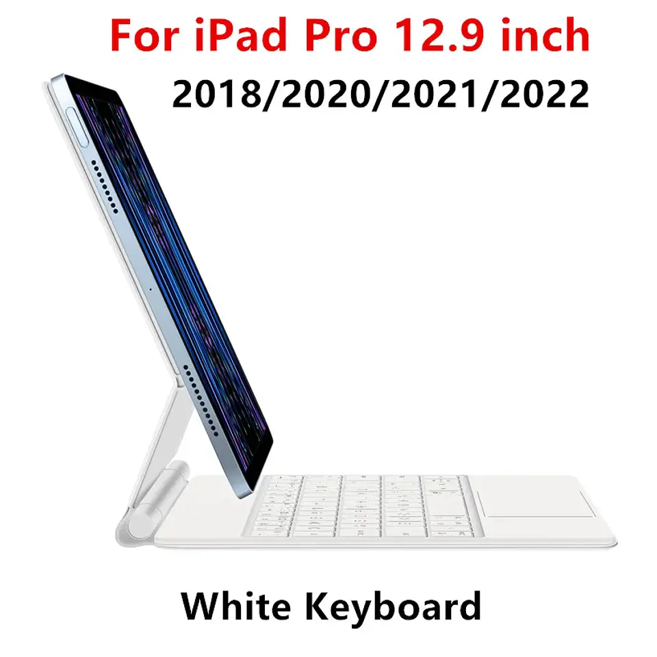 Teclado magnetico retroiluminado para IPad 5