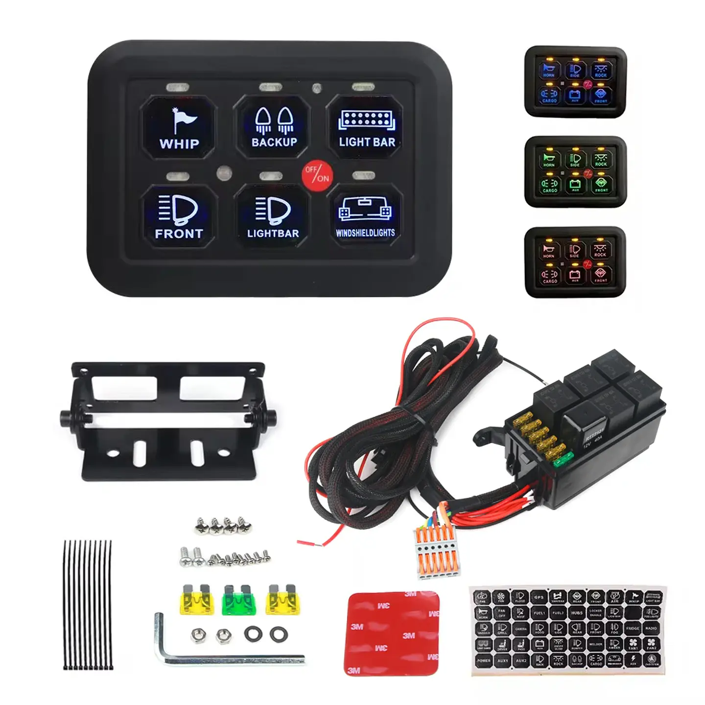 Botones de encendido para camioneta vehiculo 4x4 overland  1