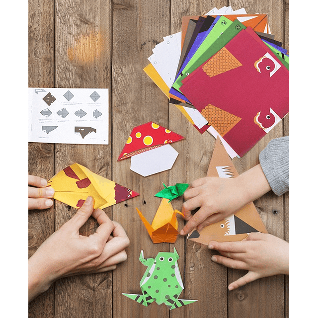 Animales de papel origami - Mideer