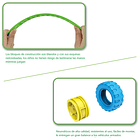 Set De Máquinas Armables 6 En 1 - Flexible - 118 piezas 7