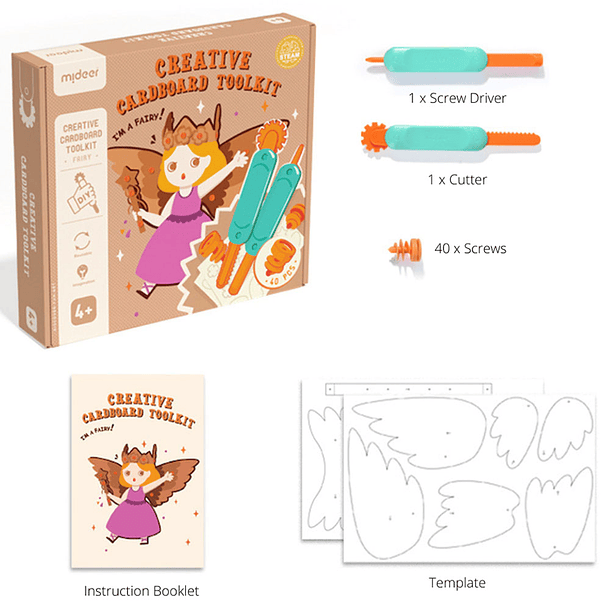 Kit de herramientas para creaciones con cartón 5