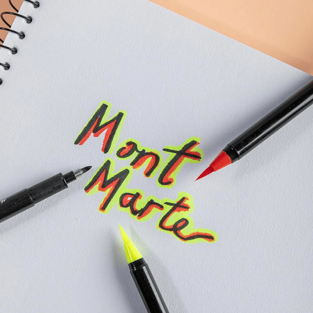 Kit Lettering de escritura a mano Mont Marte 7