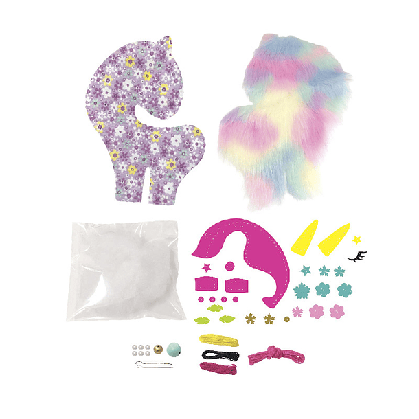 Kit manualidades crea tu propia almohada de unicornio 3