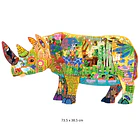 Puzzle Rinoceronte de Ensueño - Mideer - Rompecabezas 2