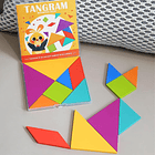 Tangram portátil de madera 4