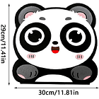 Tablero de motricidad fina con forma de panda 4