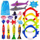 Set de 20 juegos de buceo para piscina 1