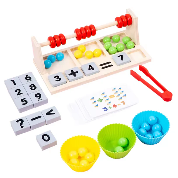 Ábaco Montessori Matemáticas y Motricidad 1