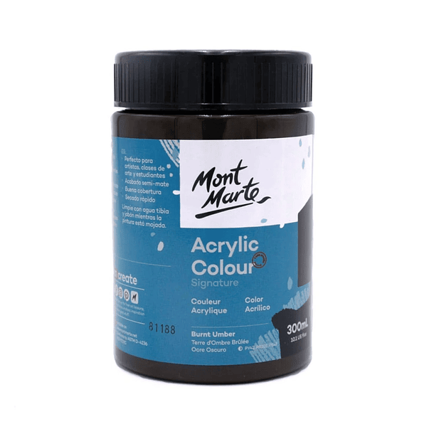 Pintura Acrílica de 300 Ml Mont Marte  11
