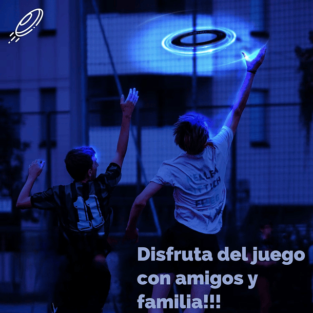Frisbee Disco Volador Luminoso Led 3