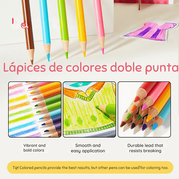 Diseño de vestuario con 200 stickers coloreables 5