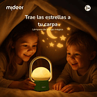 Lámpara y luz de noche recargable con forma de honguito 3
