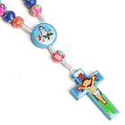 Rosario Católico De Madera Para Niños Con Estuche Premium 2