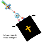 Rosario Católico De Madera Para Niños Con Estuche Premium 7