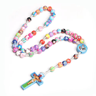 Rosario Católico De Madera Para Niños Con Estuche Premium 6