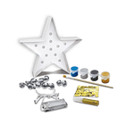 Kit de manualidades pinta y decora una estrella con luces led 4